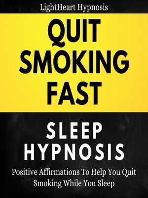 cover image of Quit Smoking Fast Sleep Hypnosis